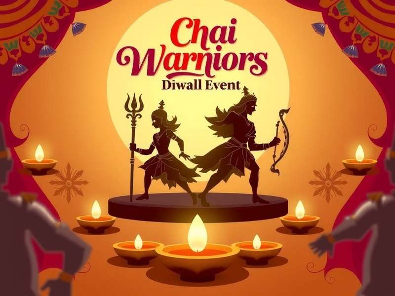 Diwali Festival Event Graphics Chai Warriors Diwali Event